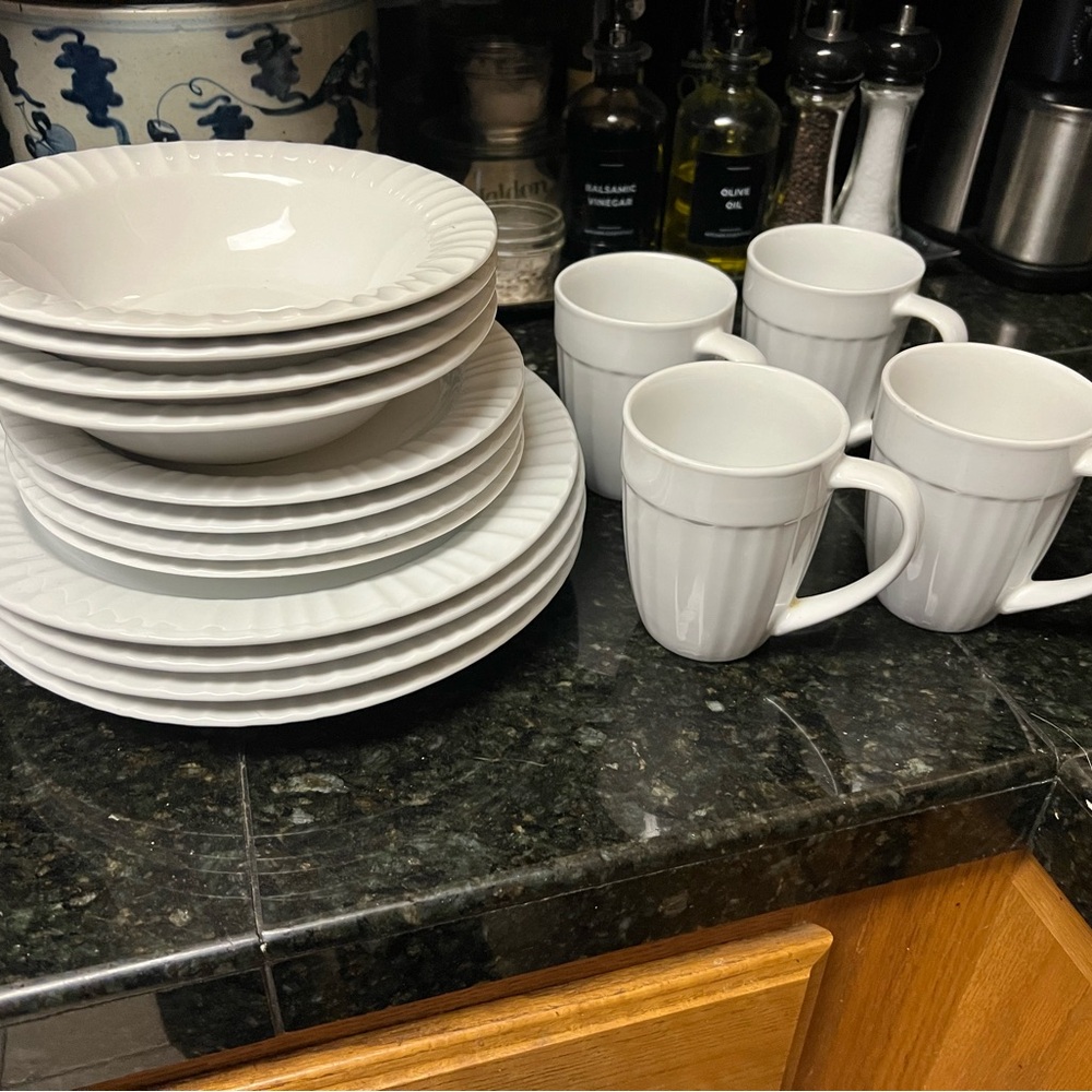 Corning Ware French White Dishes